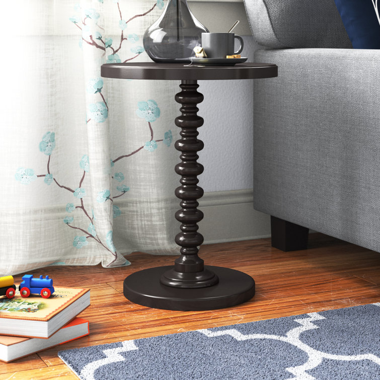 Andover Mills™ Beth 22'' Tall Pedestal End Table & Reviews Wayfair